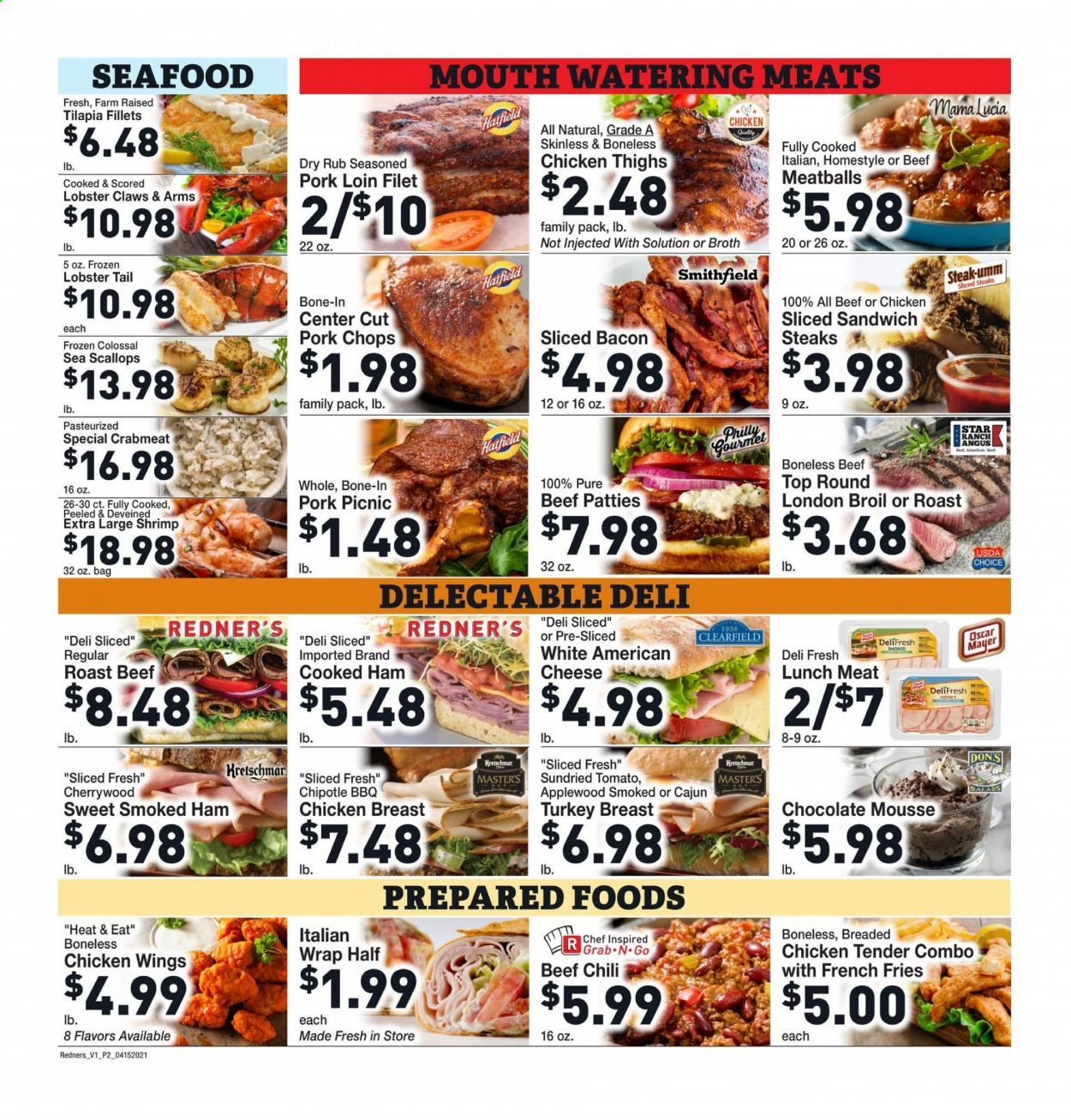 Redner's Markets Weekly Ad Flyer April 15 to April 21