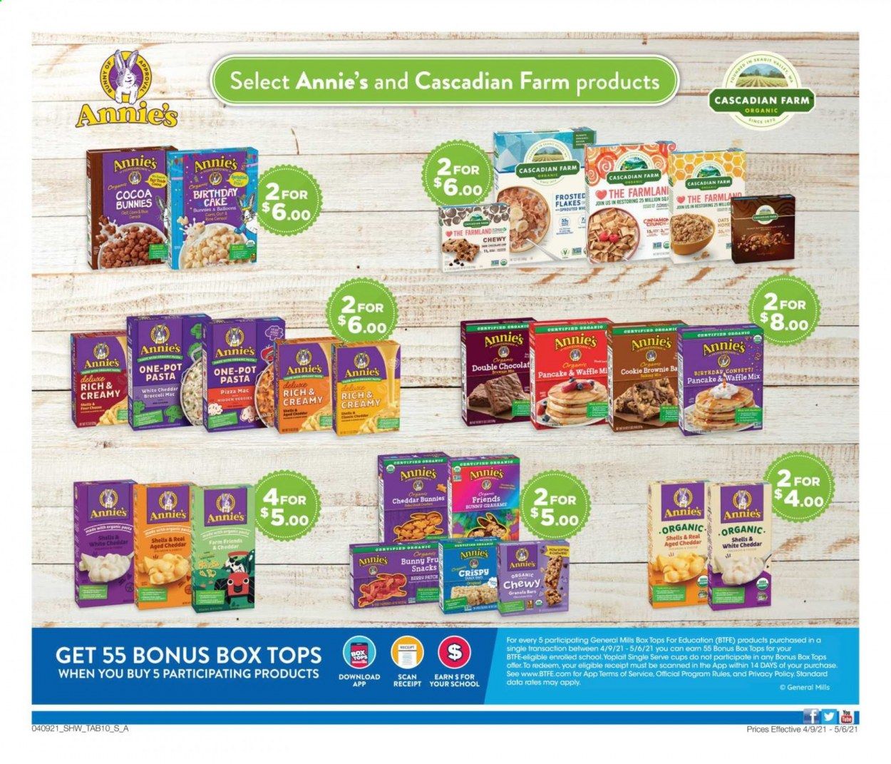 Shaw’s (MA, ME, NH, RI, VT) Weekly Ad Flyer April 9 to May 6