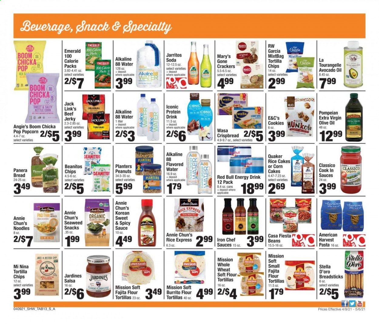 Shaw’s (MA, ME, NH, RI, VT) Weekly Ad Flyer April 9 to May 6