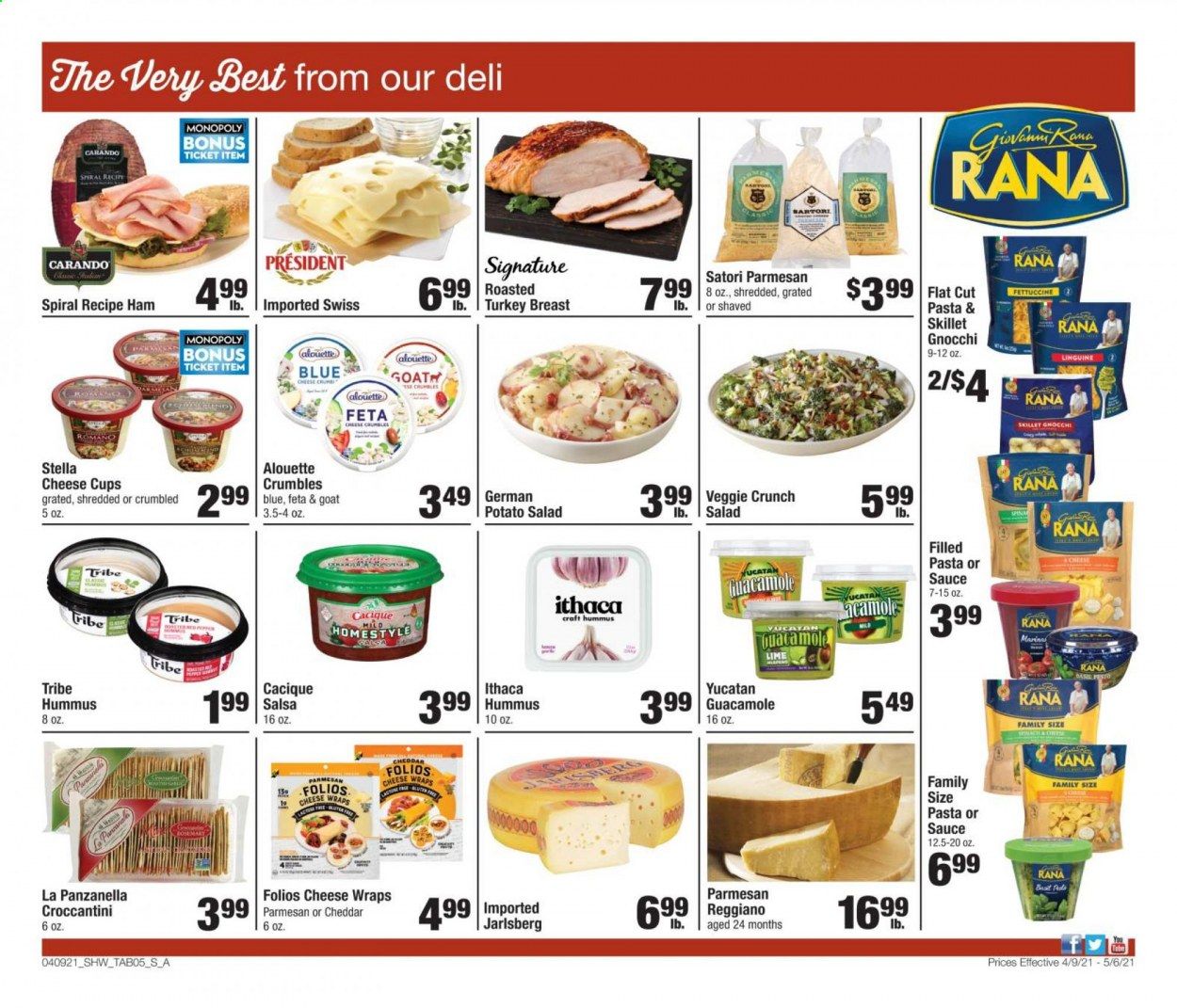 Shaw’s (MA, ME, NH, RI, VT) Weekly Ad Flyer April 9 to May 6