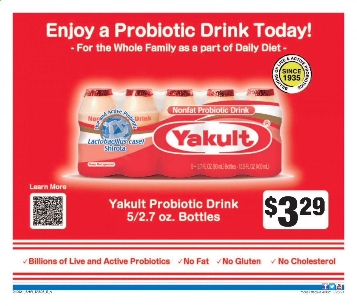 Shaw’s (MA, ME, NH, RI, VT) Weekly Ad Flyer April 9 to May 6