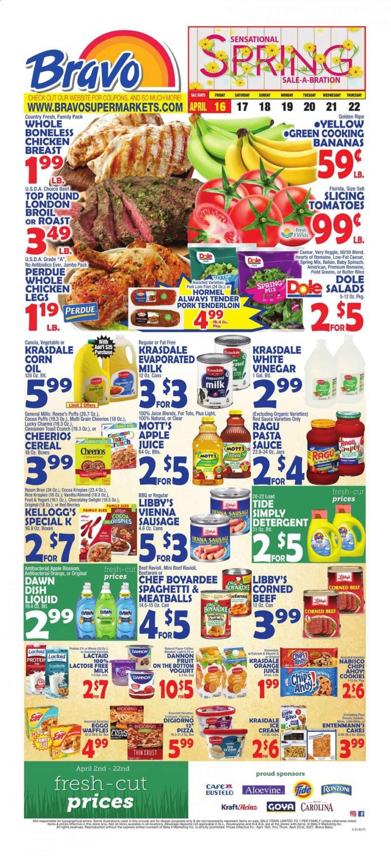 Bravo Supermarkets (CT, FL, MA, NJ, NY, PA, RI) Weekly Ad Flyer April 16 to April 22