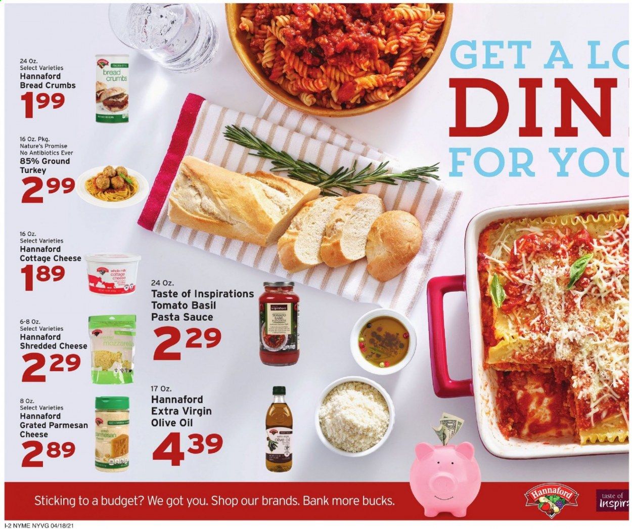 Hannaford (NY) Weekly Ad Flyer April 18 to April 24