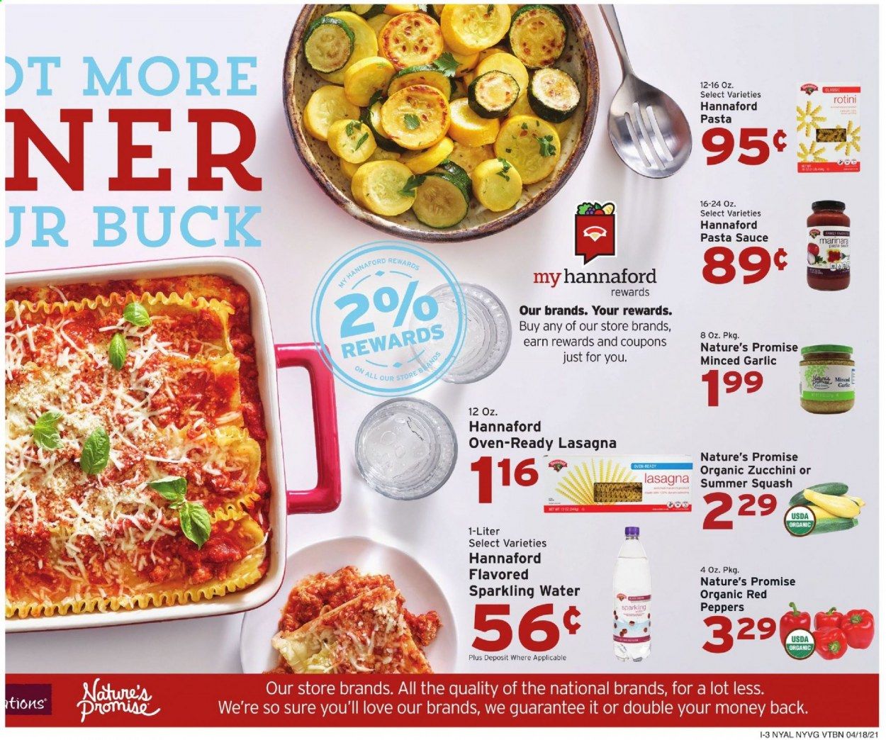 Hannaford (NY) Weekly Ad Flyer April 18 to April 24