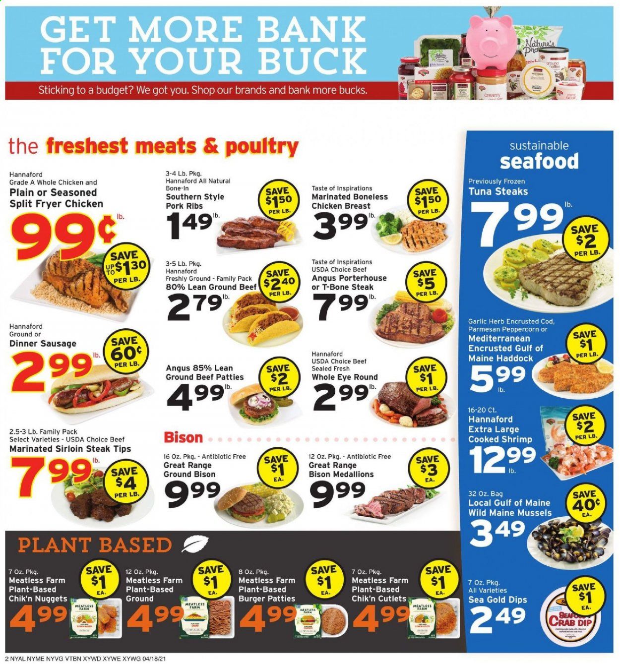 Hannaford (NY) Weekly Ad Flyer April 18 to April 24