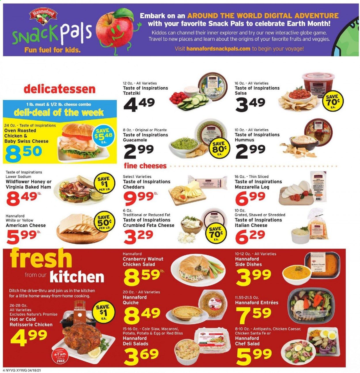 Hannaford (NY) Weekly Ad Flyer April 18 to April 24