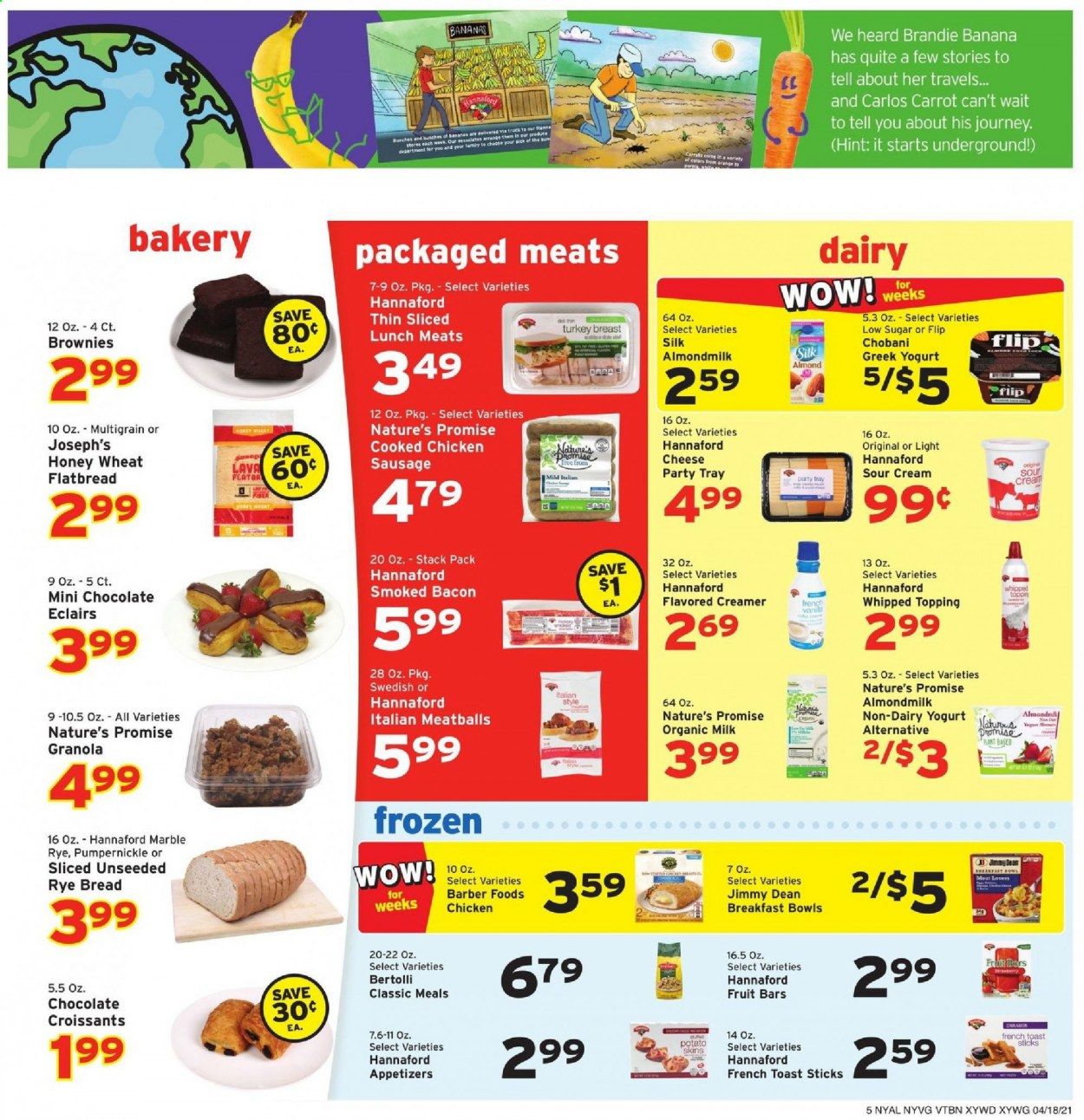Hannaford (NY) Weekly Ad Flyer April 18 to April 24
