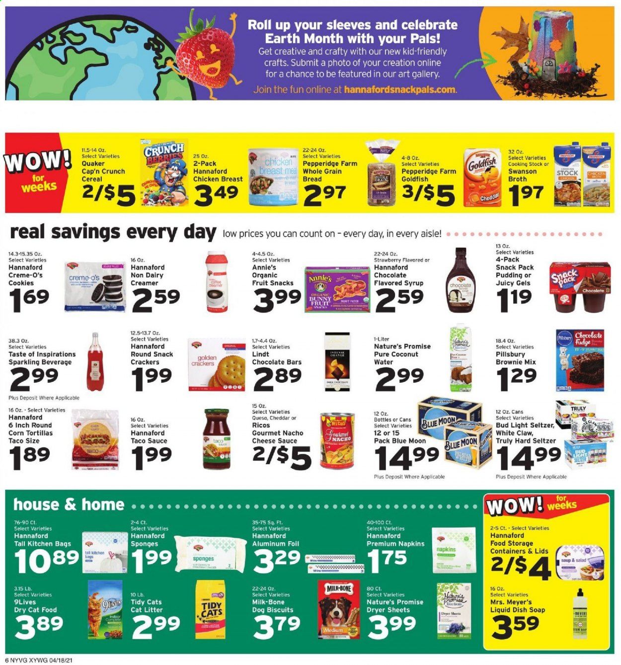 Hannaford (NY) Weekly Ad Flyer April 18 to April 24