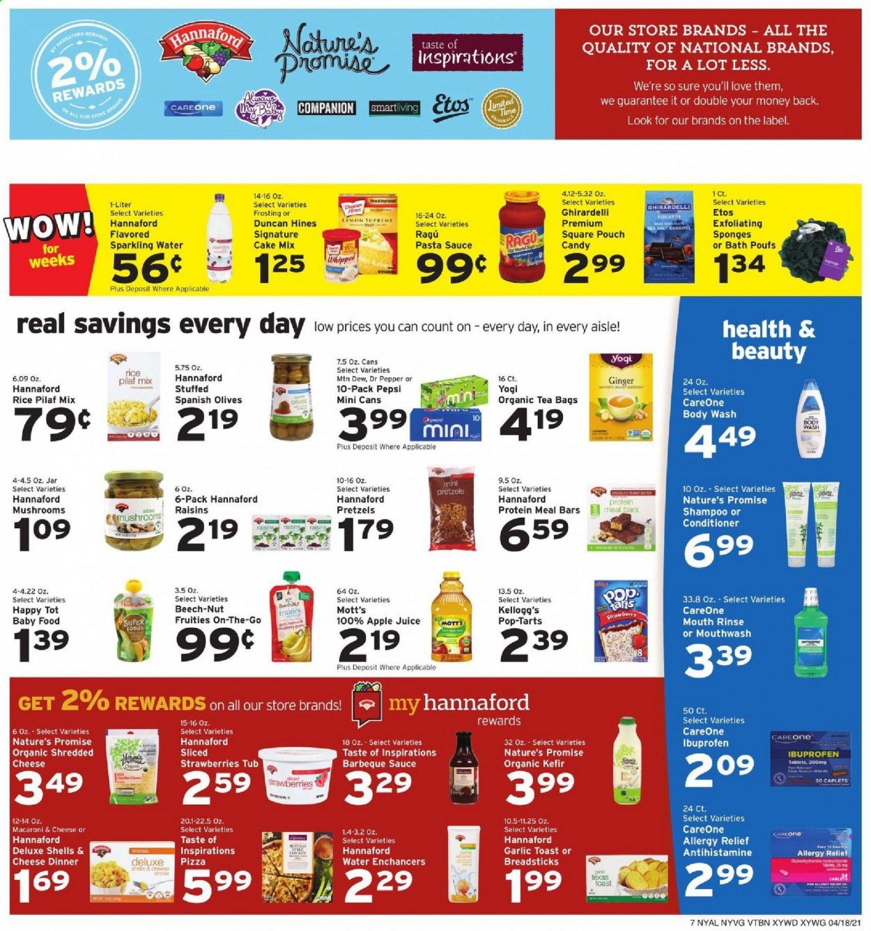 Hannaford (NY) Weekly Ad Flyer April 18 to April 24
