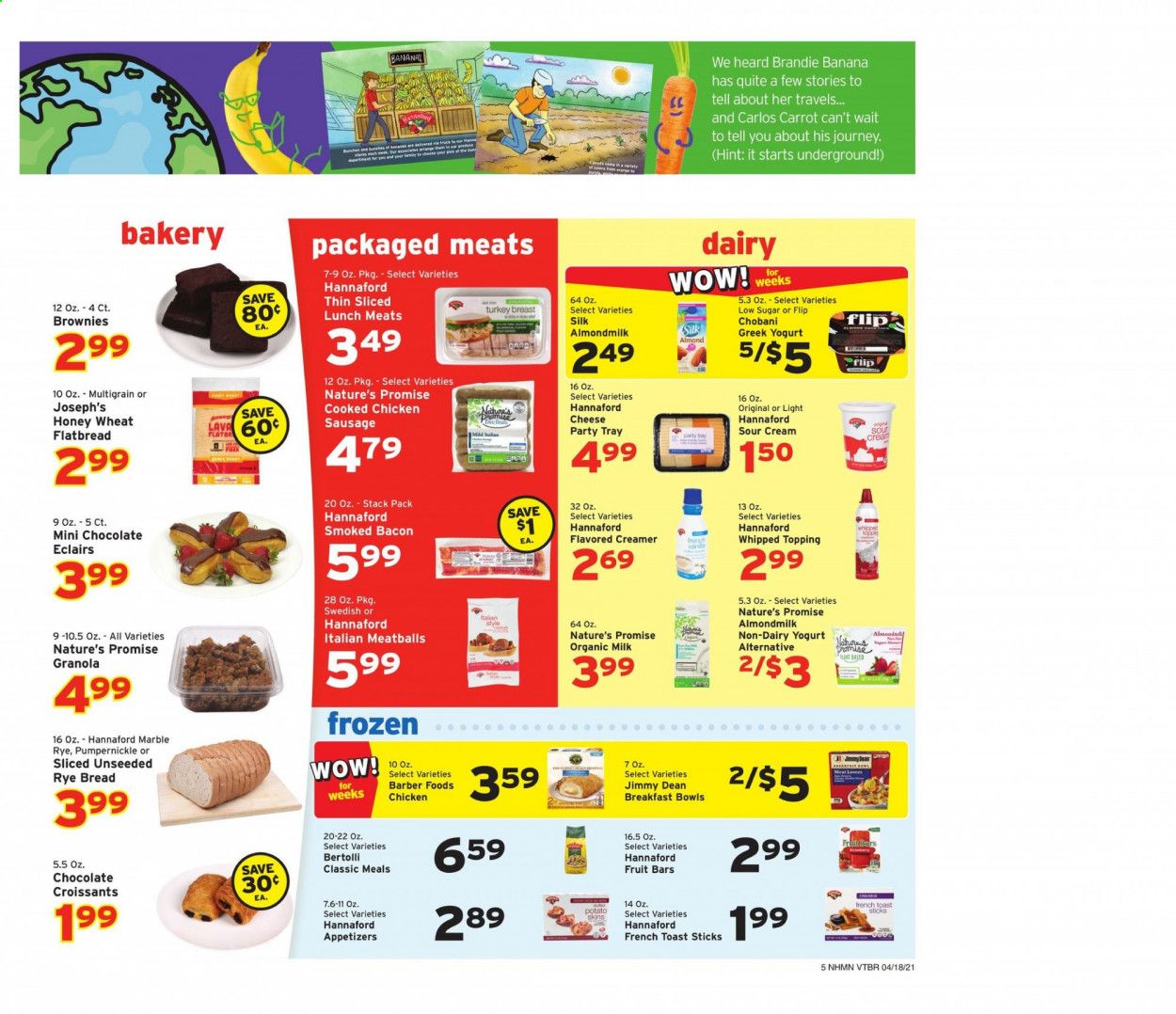 Hannaford (NH) Weekly Ad Flyer April 18 to April 24