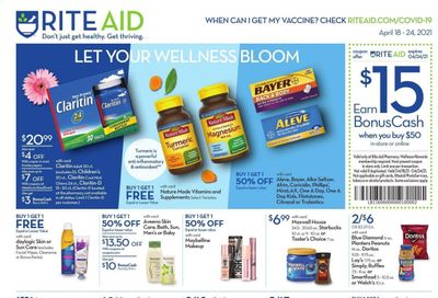 RITE AID Weekly Ad Flyer April 18 to April 24