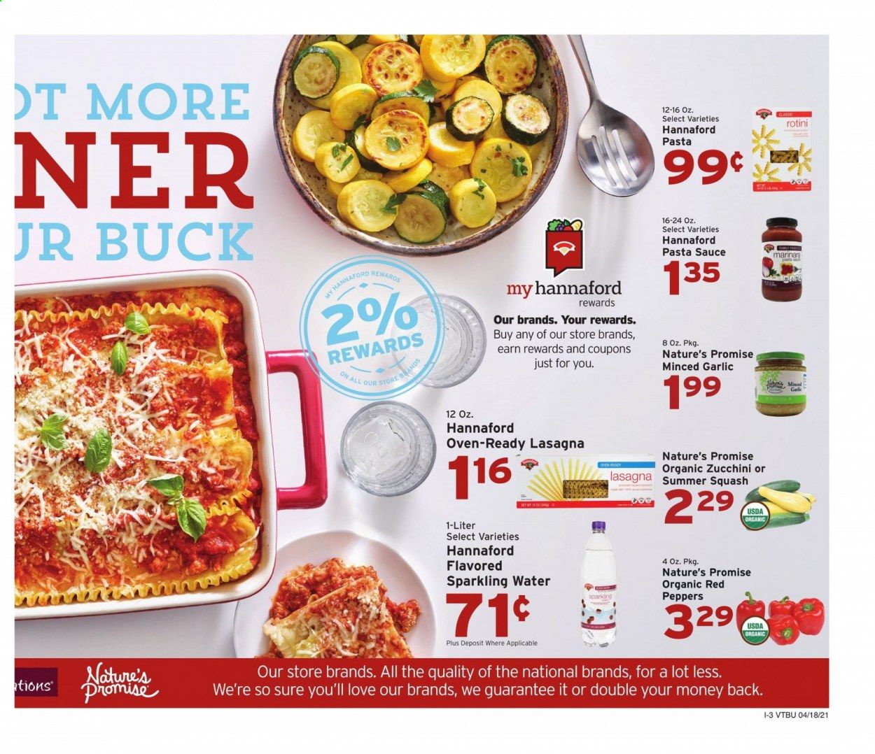 Hannaford (VT) Weekly Ad Flyer April 18 to April 24
