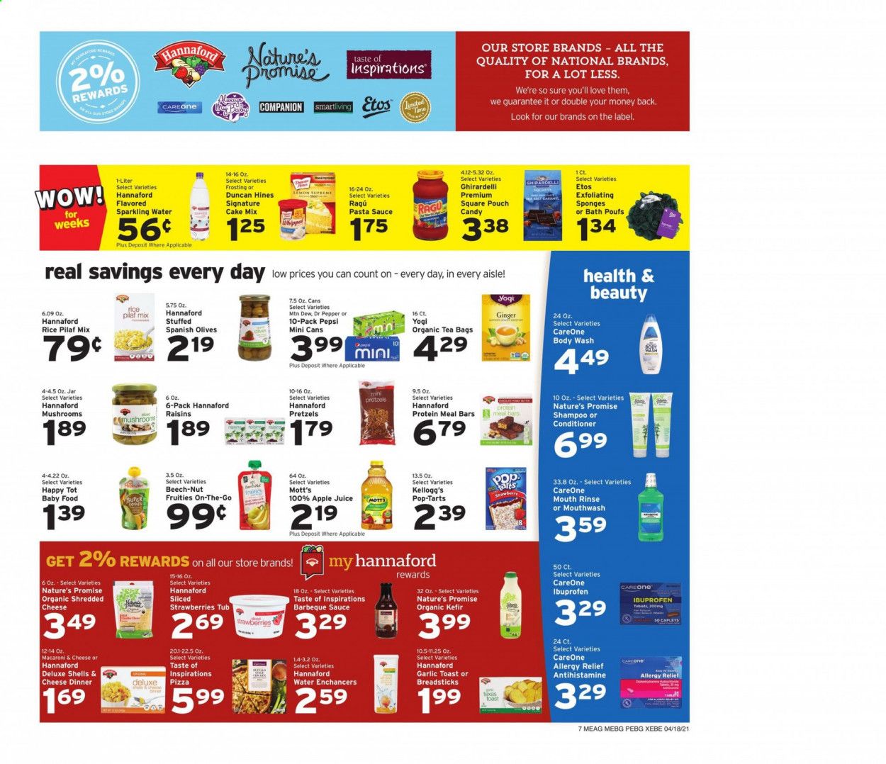 Hannaford (ME) Weekly Ad Flyer April 18 to April 24