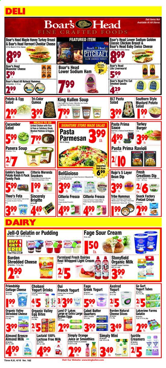King Kullen Weekly Ad Flyer April 16 to April 22
