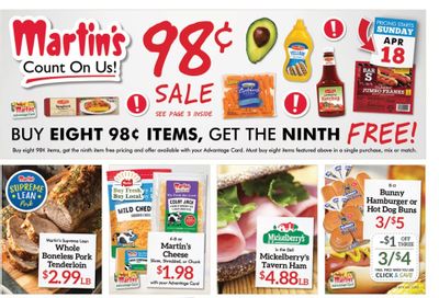 Martin’s Weekly Ad Flyer April 18 to April 24