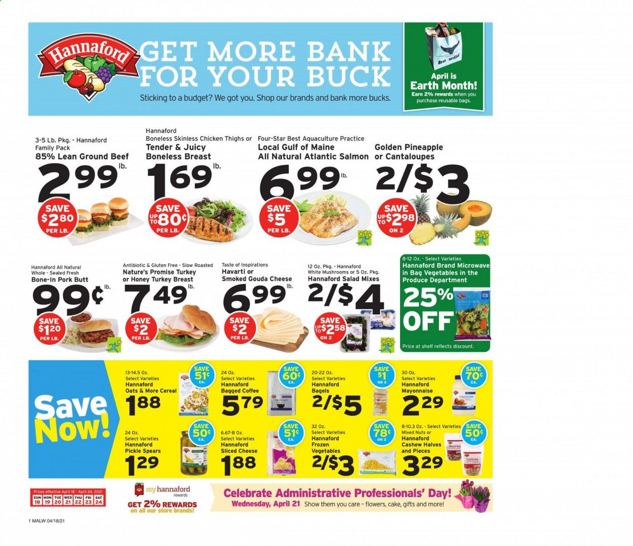 Hannaford (MA) Weekly Ad Flyer April 18 to April 24
