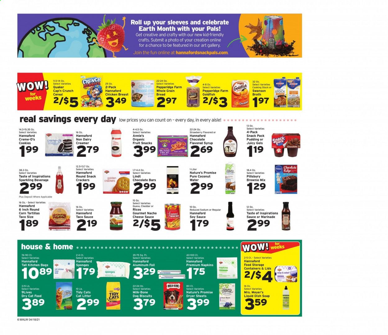 Hannaford (MA) Weekly Ad Flyer April 18 to April 24