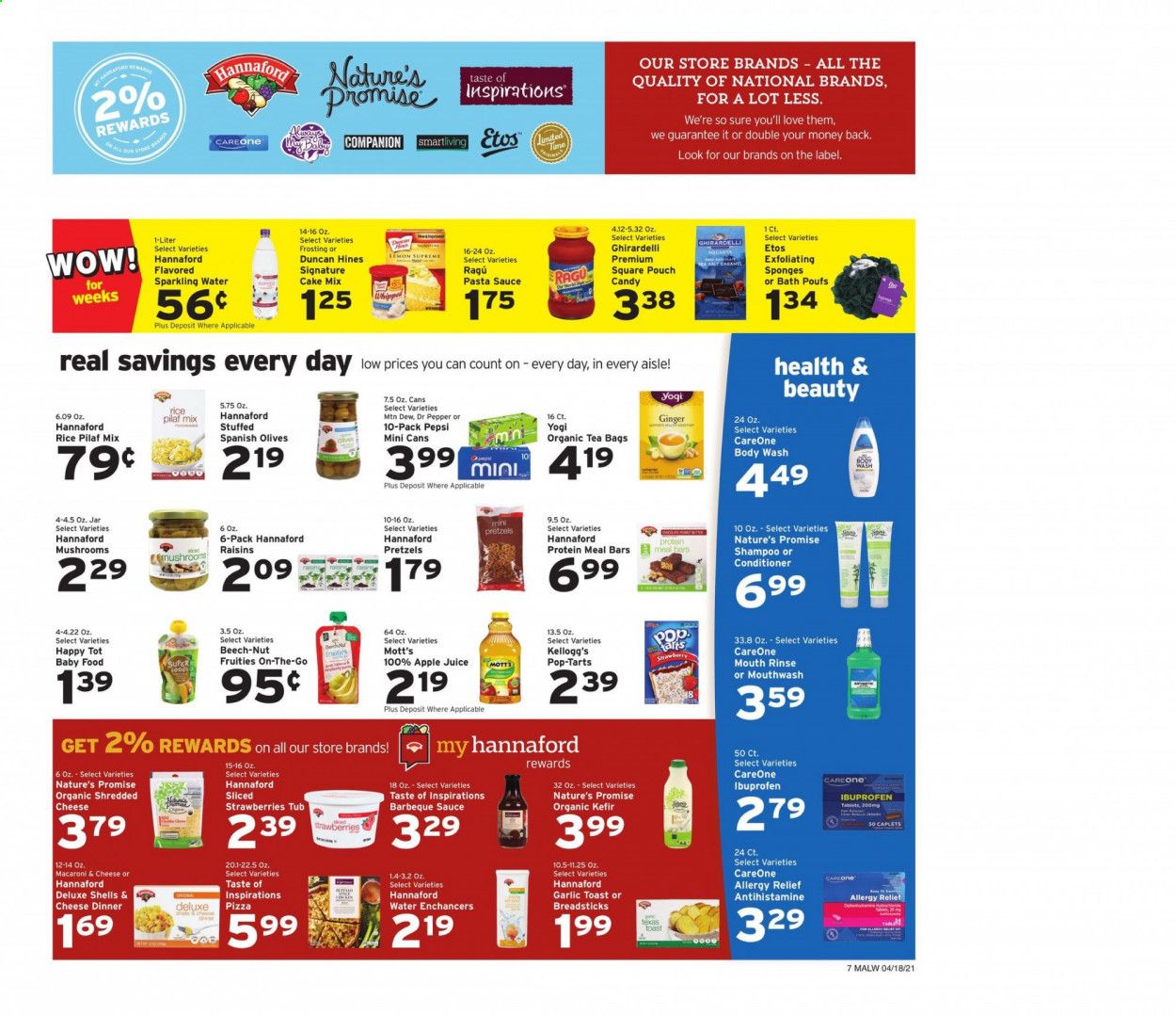 Hannaford (MA) Weekly Ad Flyer April 18 to April 24