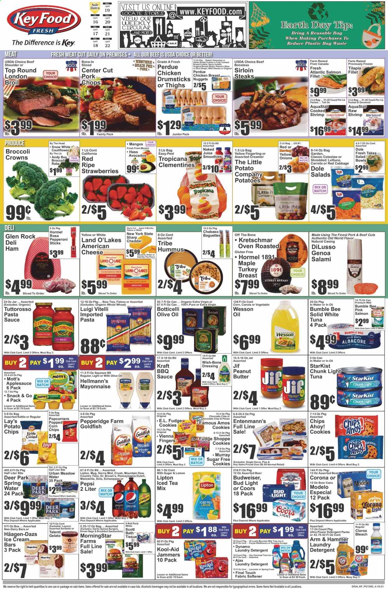 Key Food (NY) Weekly Ad Flyer April 16 to April 22