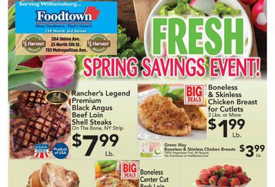 Foodtown (NJ, NY, PA) Weekly Ad Flyer April 16 to April 22