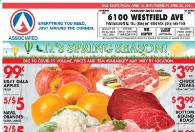 Associated Supermarkets Weekly Ad Flyer April 16 to April 22