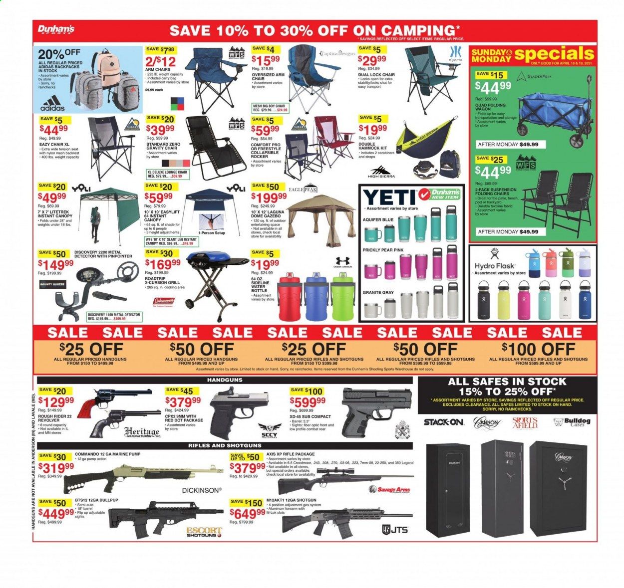 Dunham's Sports Weekly Ad Flyer April 17 to April 22