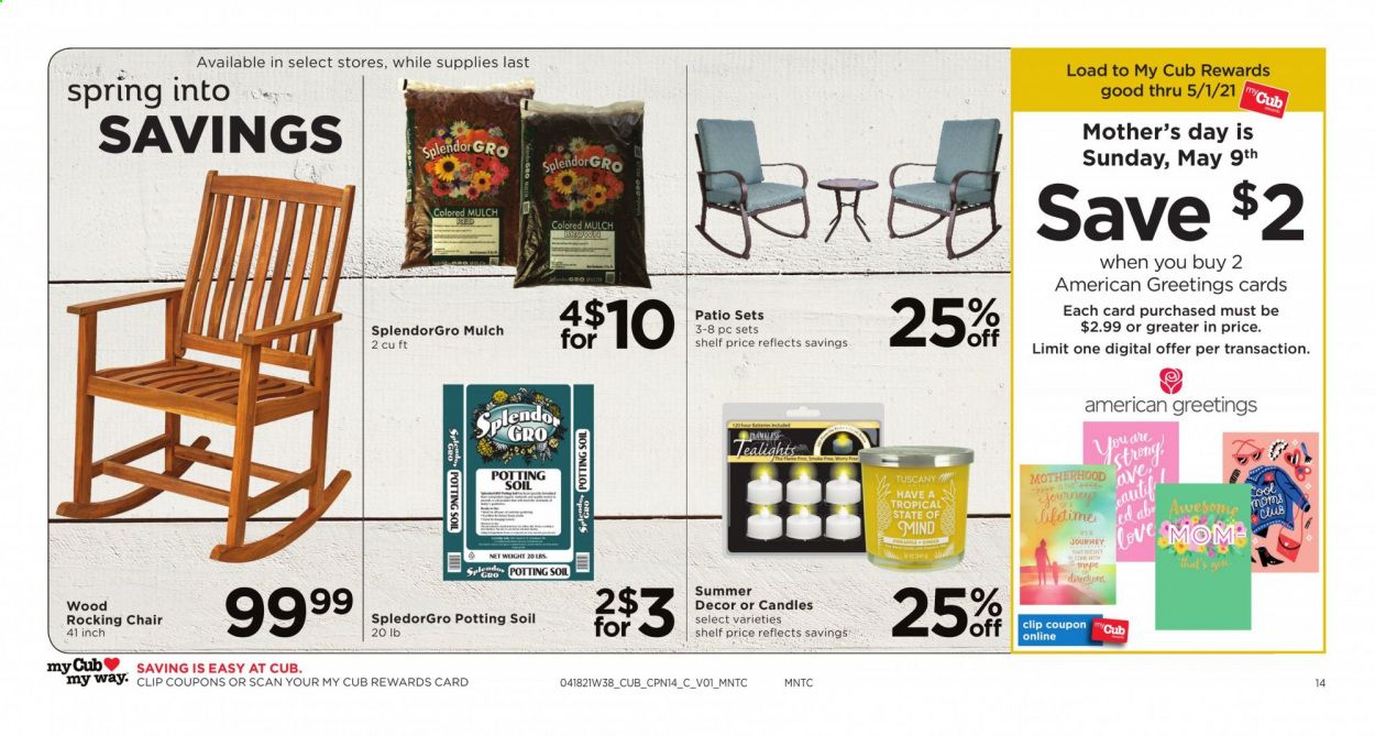 Cub Foods Weekly Ad Flyer April 18 to May 1