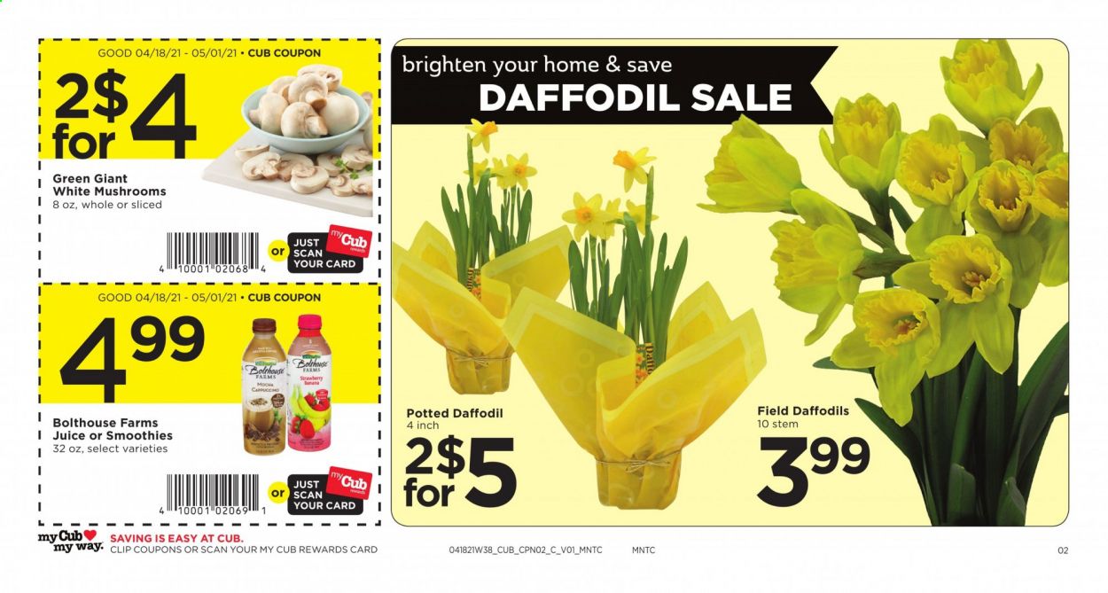 Cub Foods Weekly Ad Flyer April 18 to May 1