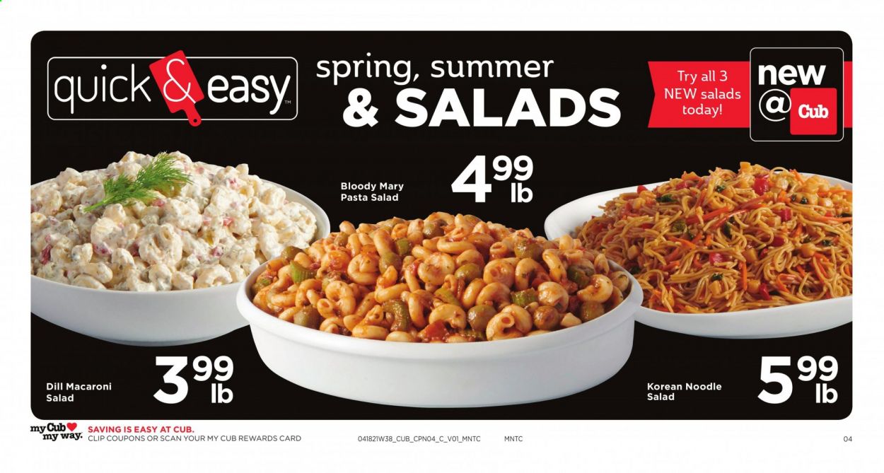 Cub Foods Weekly Ad Flyer April 18 to May 1