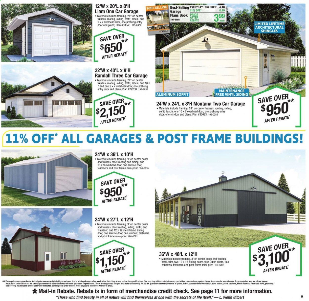 Menards Weekly Ad Flyer April 15 to April 24