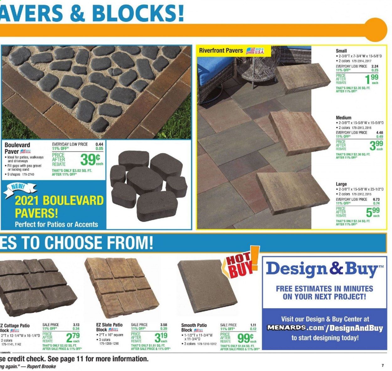 Menards Weekly Ad Flyer April 15 to April 24