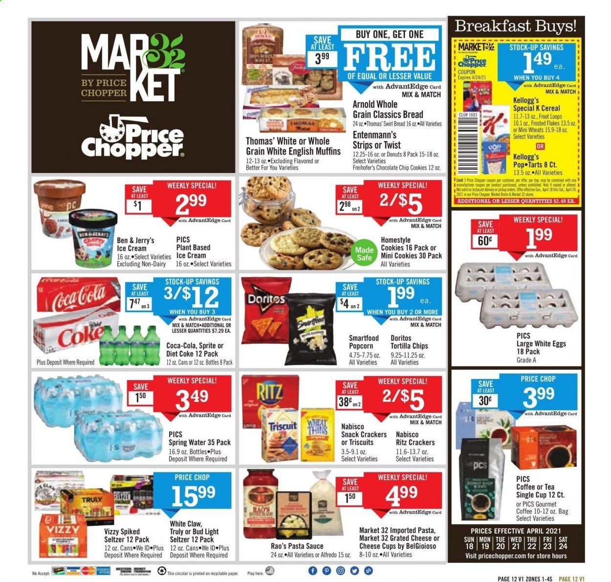 Price Chopper (CT, MA, NH, NY, PA, VT) Weekly Ad Flyer April 18 to April 24