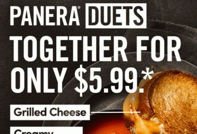 Panera Value Duets Meal Deals for Only $5.99!