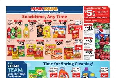 Family Dollar Weekly Ad Flyer April 18 to April 24