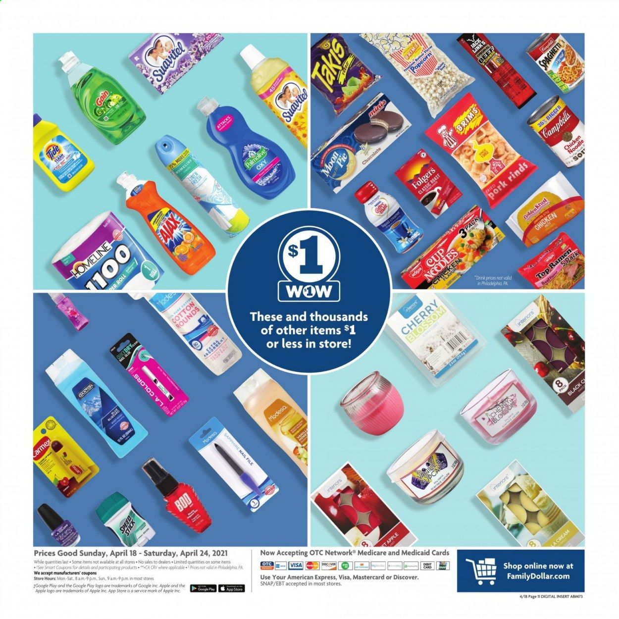 Family Dollar Weekly Ad Flyer April 18 to April 24