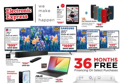 Electronic Express Weekly Ad Flyer April 18 to April 24