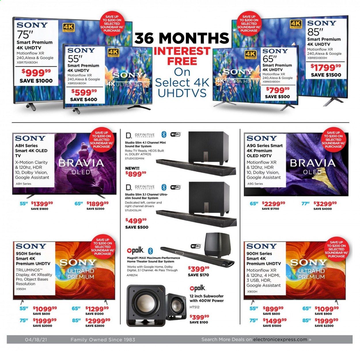 Electronic Express Weekly Ad Flyer April 18 to April 24
