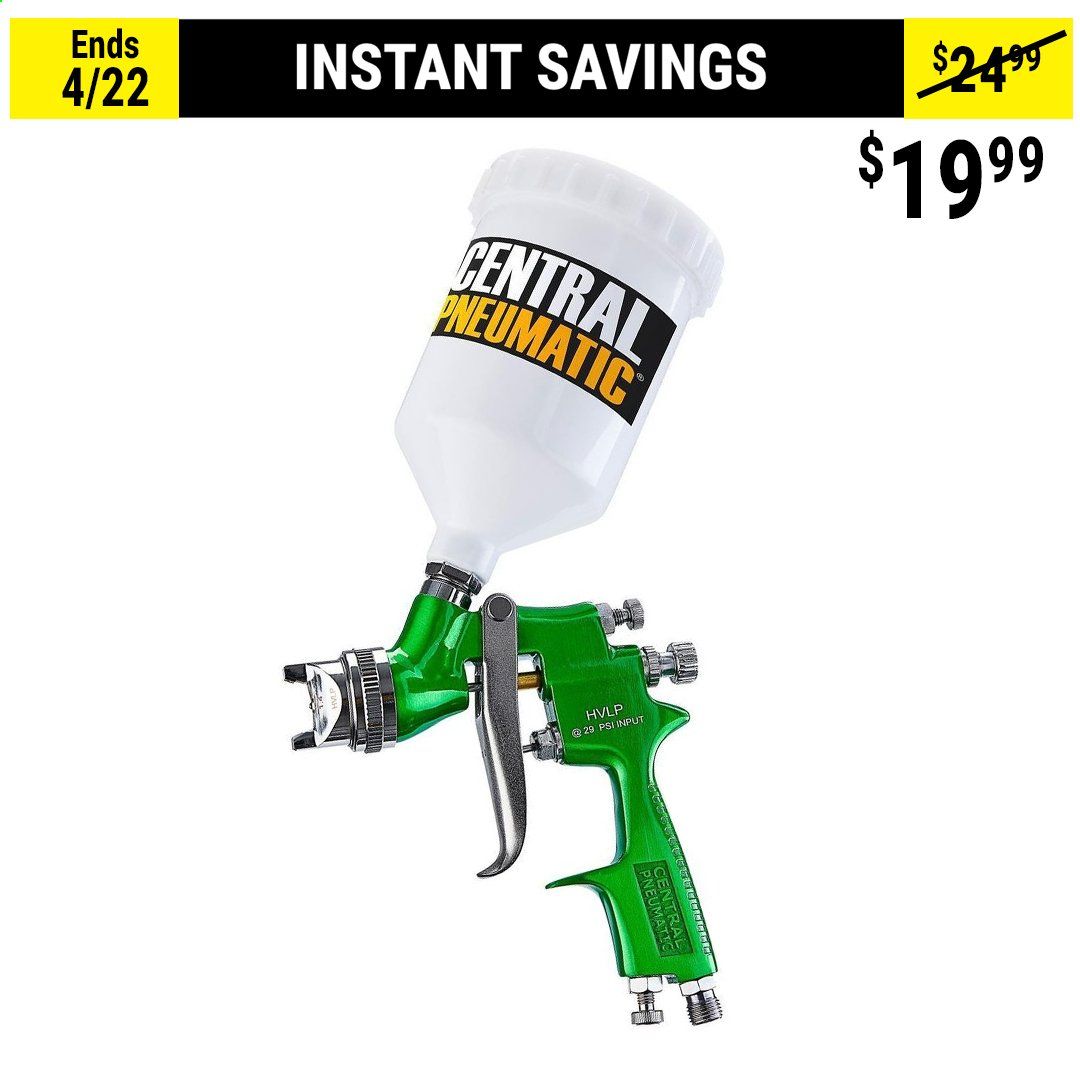 Harbor Freight Weekly Ad Flyer April 17 to April 22