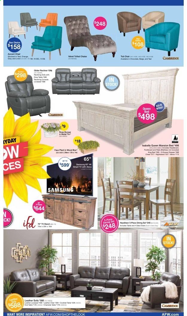 American Furniture Warehouse Weekly Ad Flyer April 18 to April 24