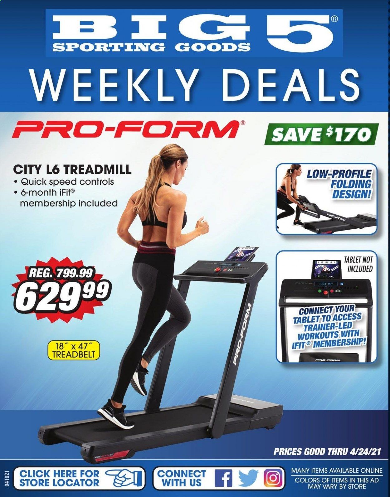 Big 5 Weekly Ad Flyer April 18 to April 24