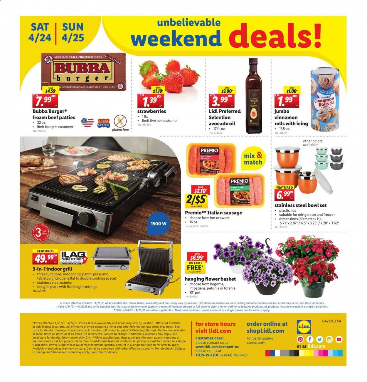Lidl Weekly Ad Flyer April 21 to April 27