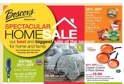 Boscov's Weekly Ad Flyer April 15 to April 28