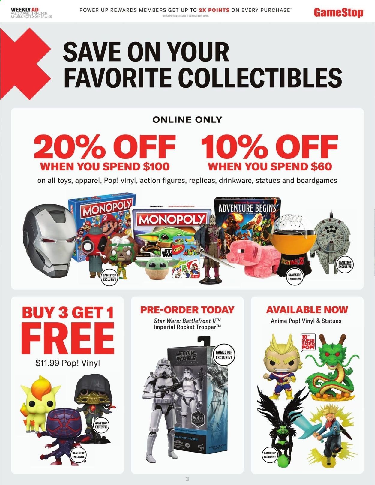 GameStop Weekly Ad Flyer April 18 to April 24