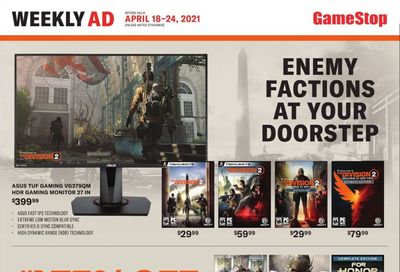 GameStop Weekly Ad Flyer April 18 to April 24