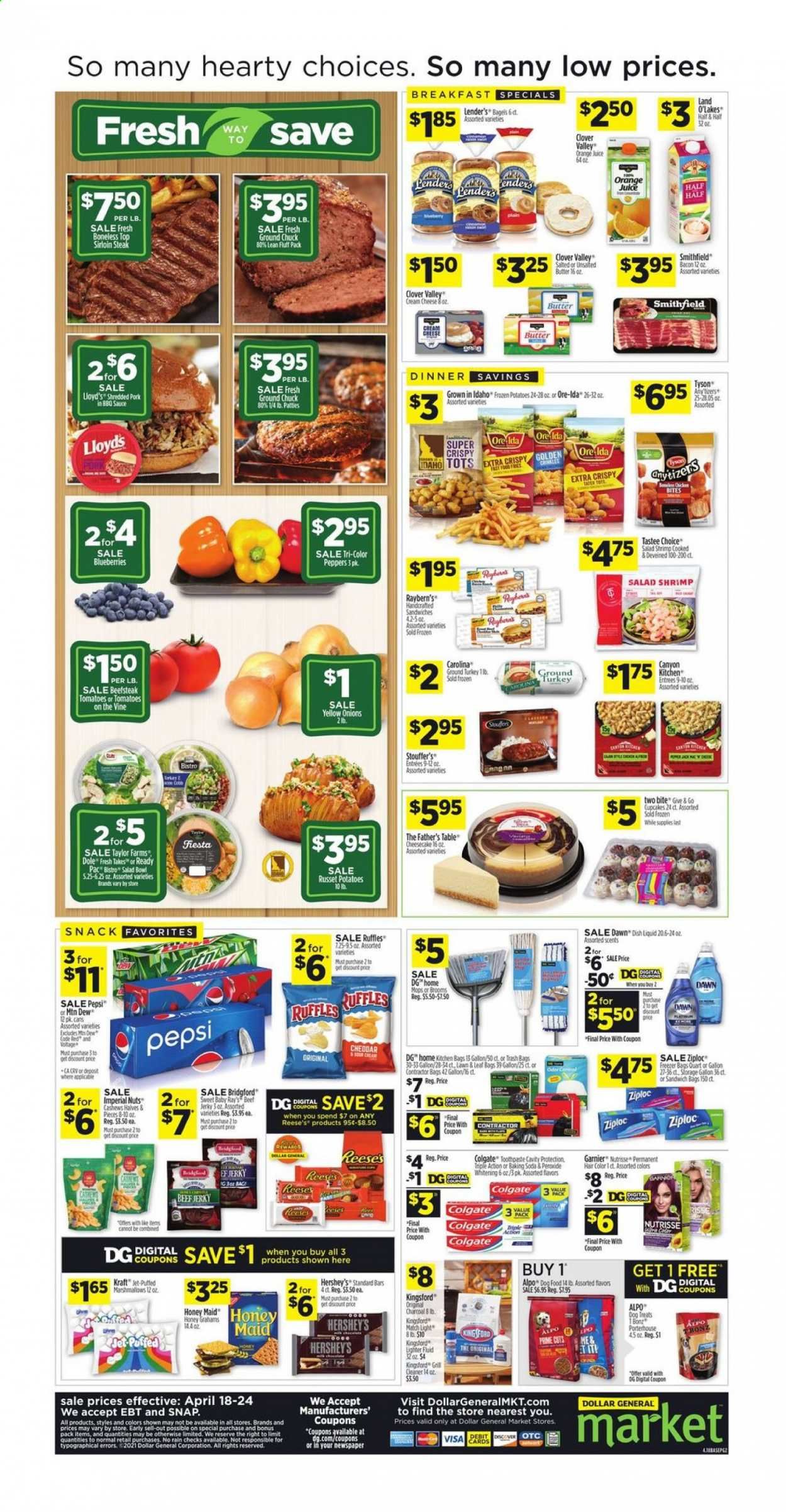 Dollar General (OK) Weekly Ad Flyer April 18 to April 24