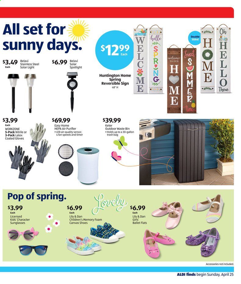 ALDI Weekly Ad Flyer April 25 to May 1