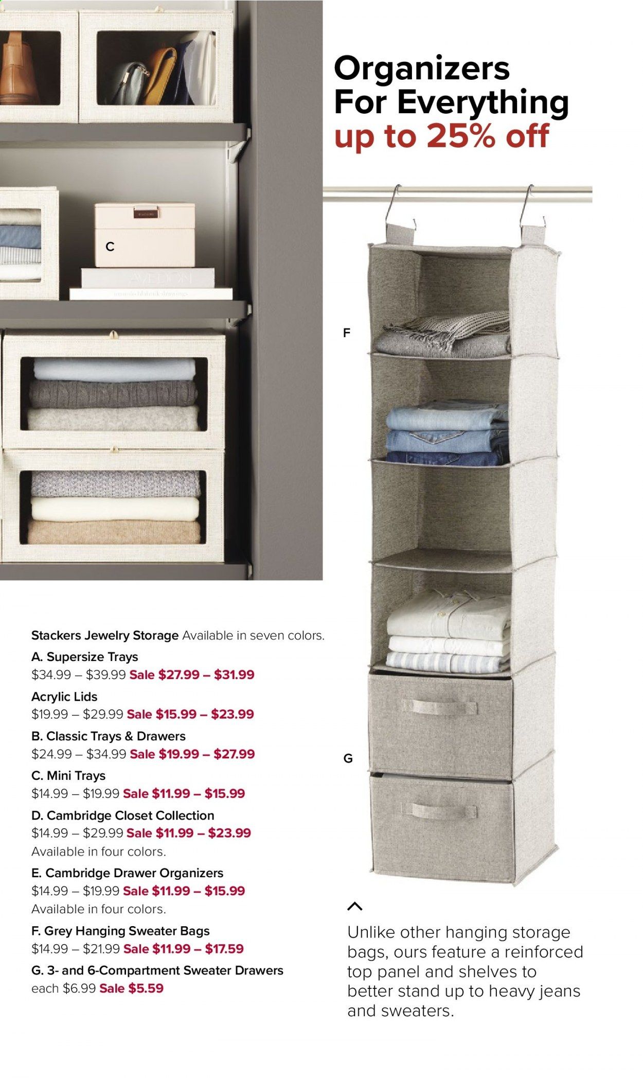 The Container Store Weekly Ad Flyer April 19 to April 26