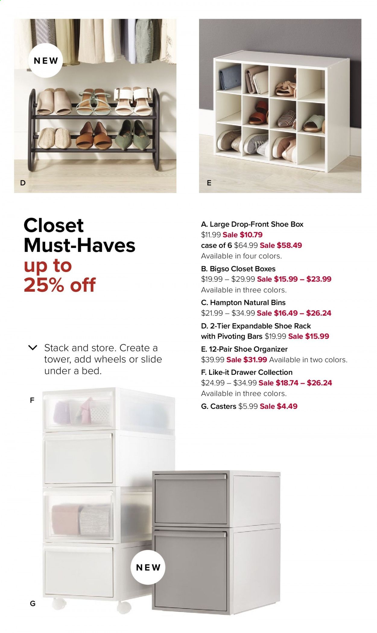 The Container Store Weekly Ad Flyer April 19 to April 26