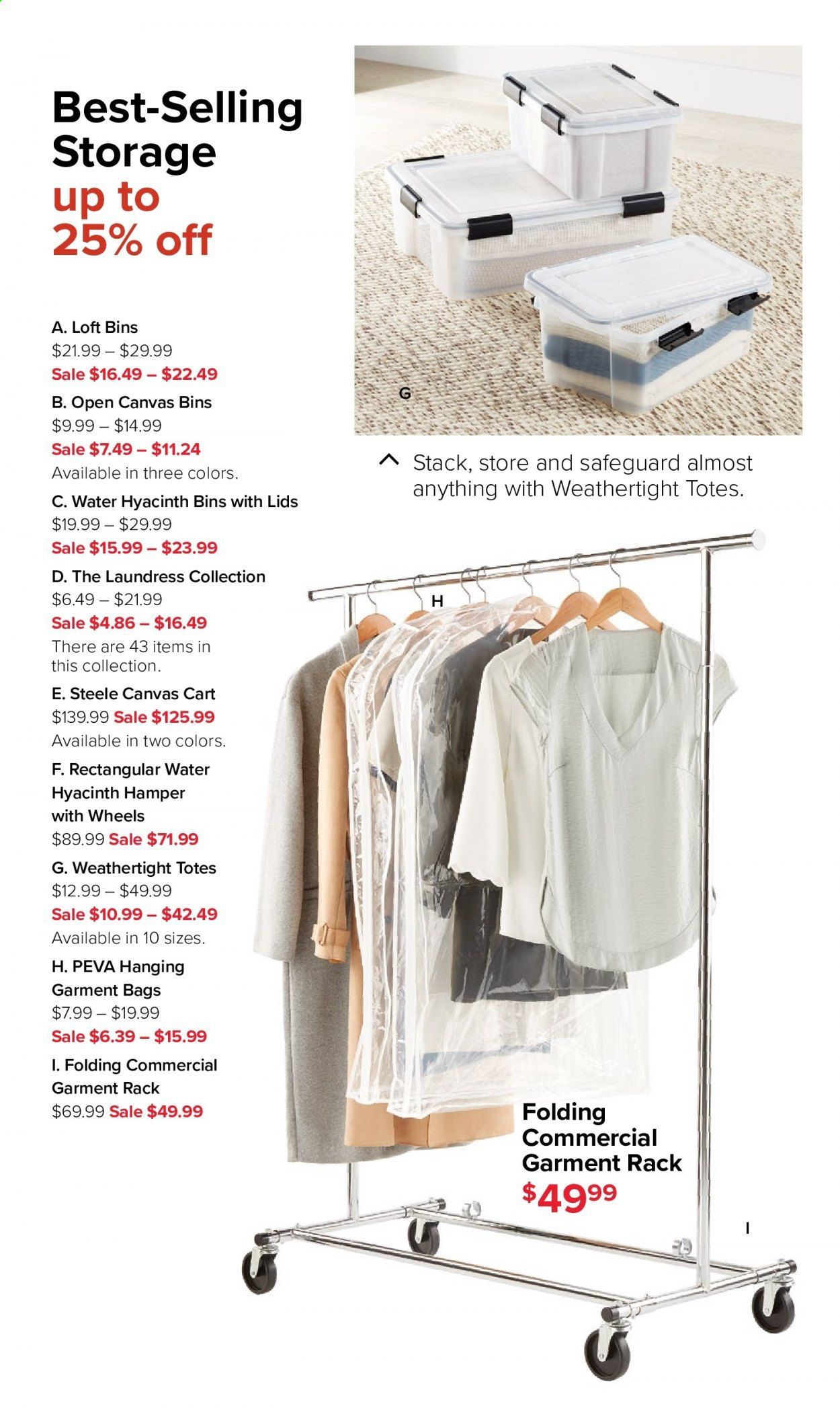 The Container Store Weekly Ad Flyer April 19 to April 26