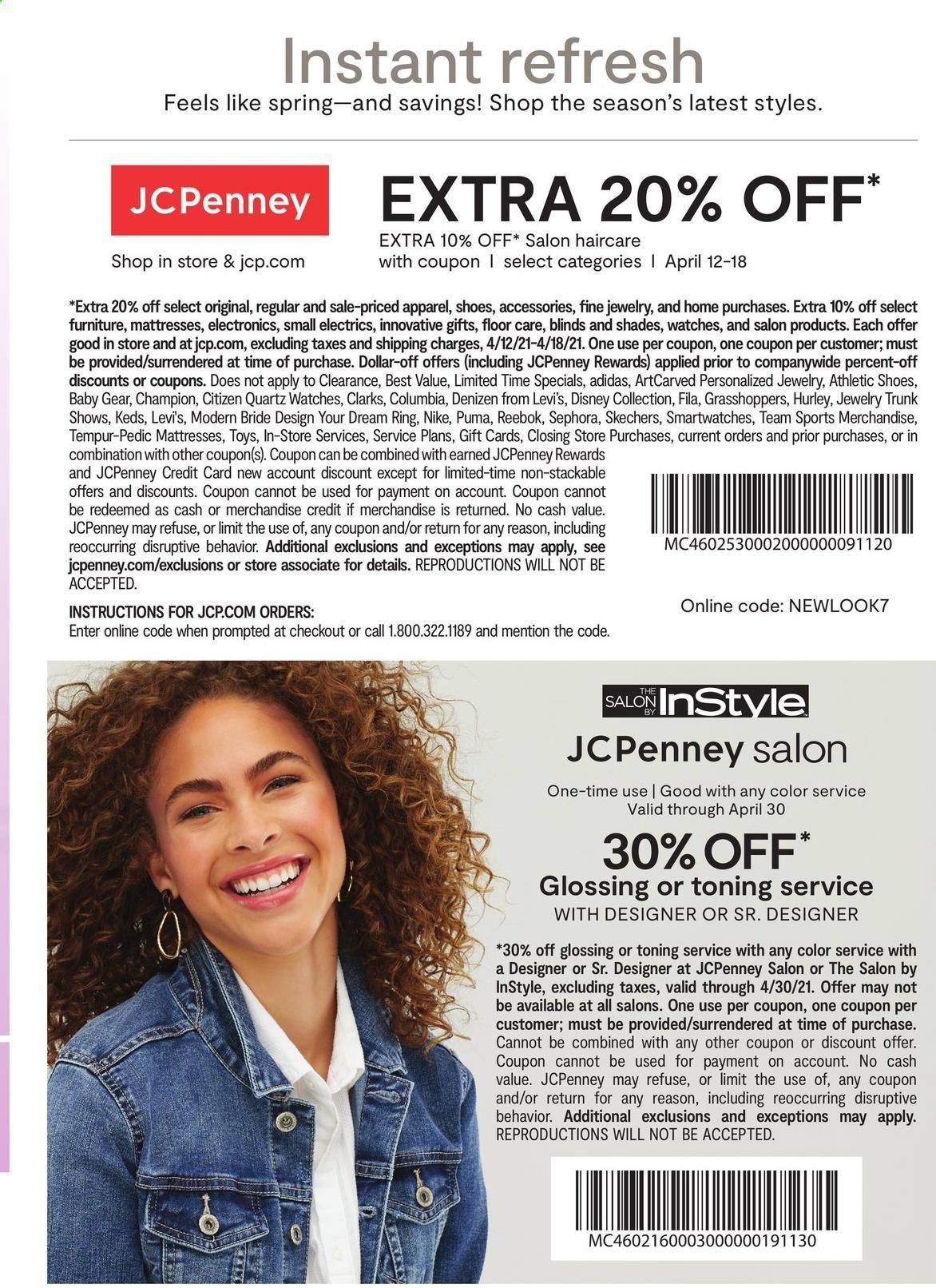 JCPenney Weekly Ad Flyer April 12 to April 21